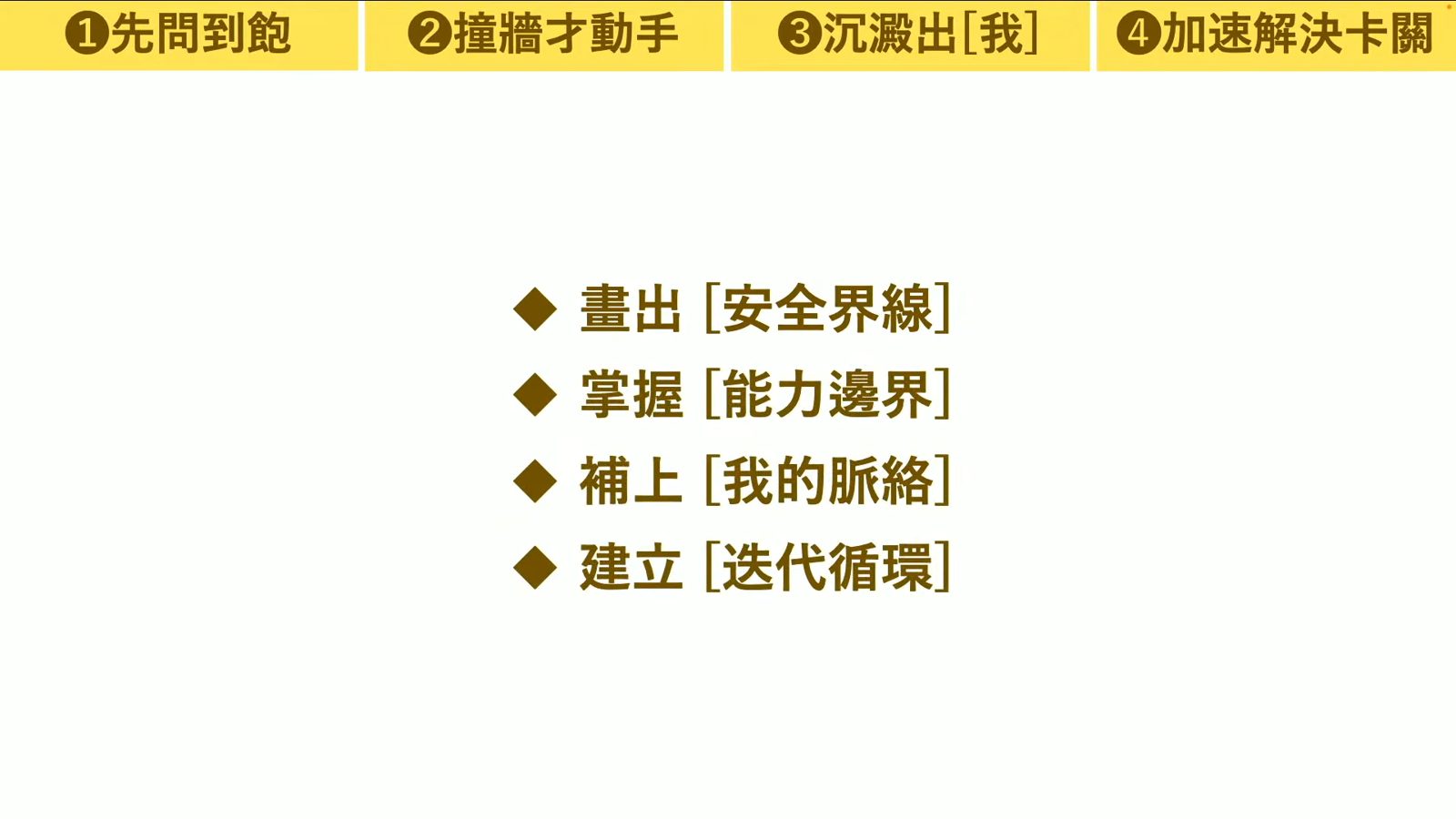 生成式AI年會簡報中沉澱出我的四個步驟